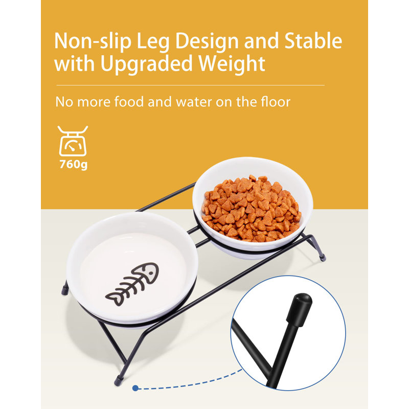 Non slip cat bowl new arrivals